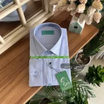پیراهن راه راه ریز - تصویر 7